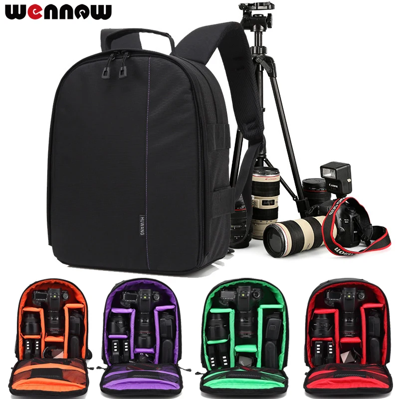 Wennew DSLR сумка рюкзак для фотографа чехол slr камеры цифрового фотоаппарата Panasonic Lumix