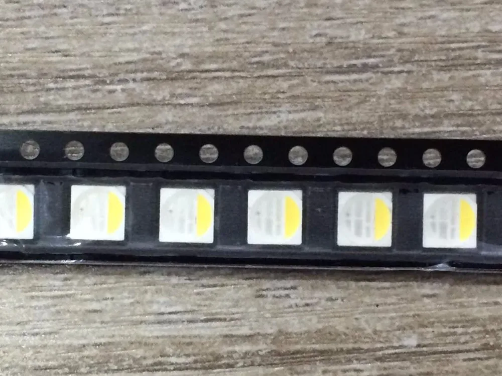 Светодиодные ленты огни SMD5050 SMD5730 SMD2835 SMD3014 лампа бисер светодиодный чип 4 in1 ярко