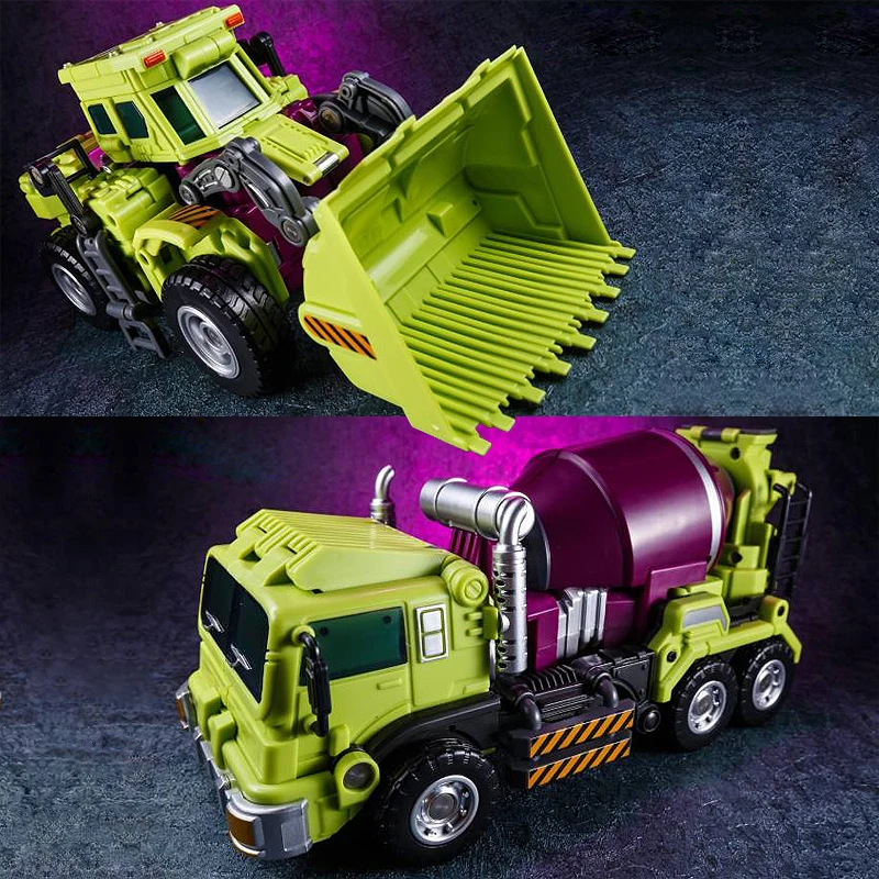С коробкой Jinbao GT Devastator трансформация G1 негабаритных 6 В1 Bonecrusher скребок крюк ко