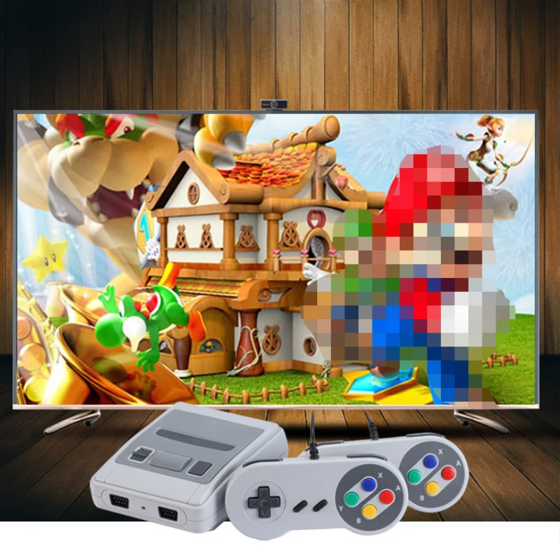 ТВ приставка Super Mini HDMI Family TV 8 битная видеоигра SNES ретро классическая консоль с hdmi