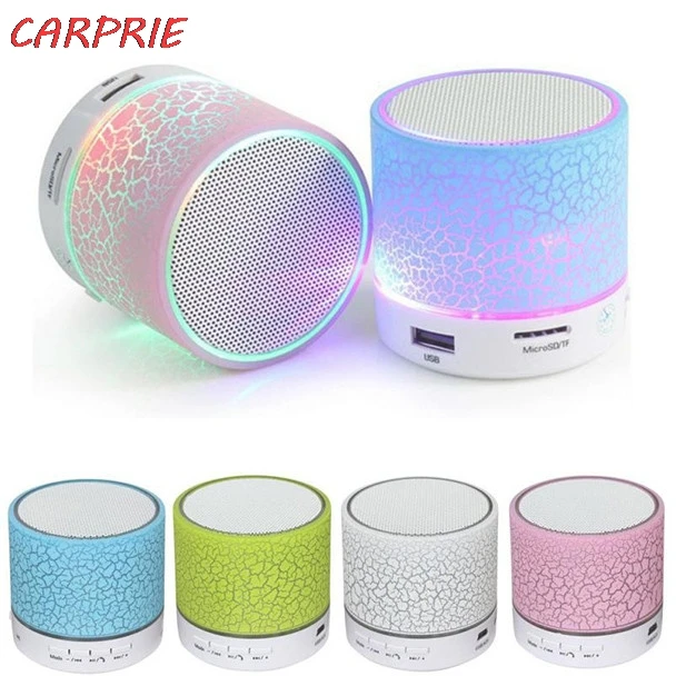 CARPRIE 2019 Новый портативный мини беспроводной стерео Bluetooth динамик светящийся