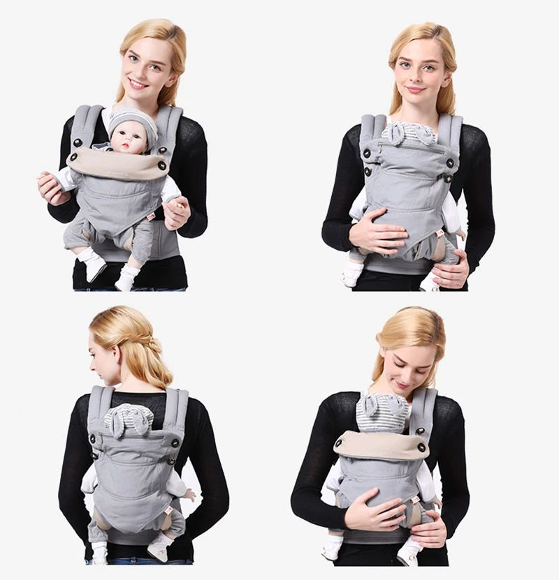 Honeylulu, Всесезонная дышащая детская переноска, скрытая ветрозащитная шапка, слинг для новорожденных, кенгуру для детей, Хипсит Ergoryukzak