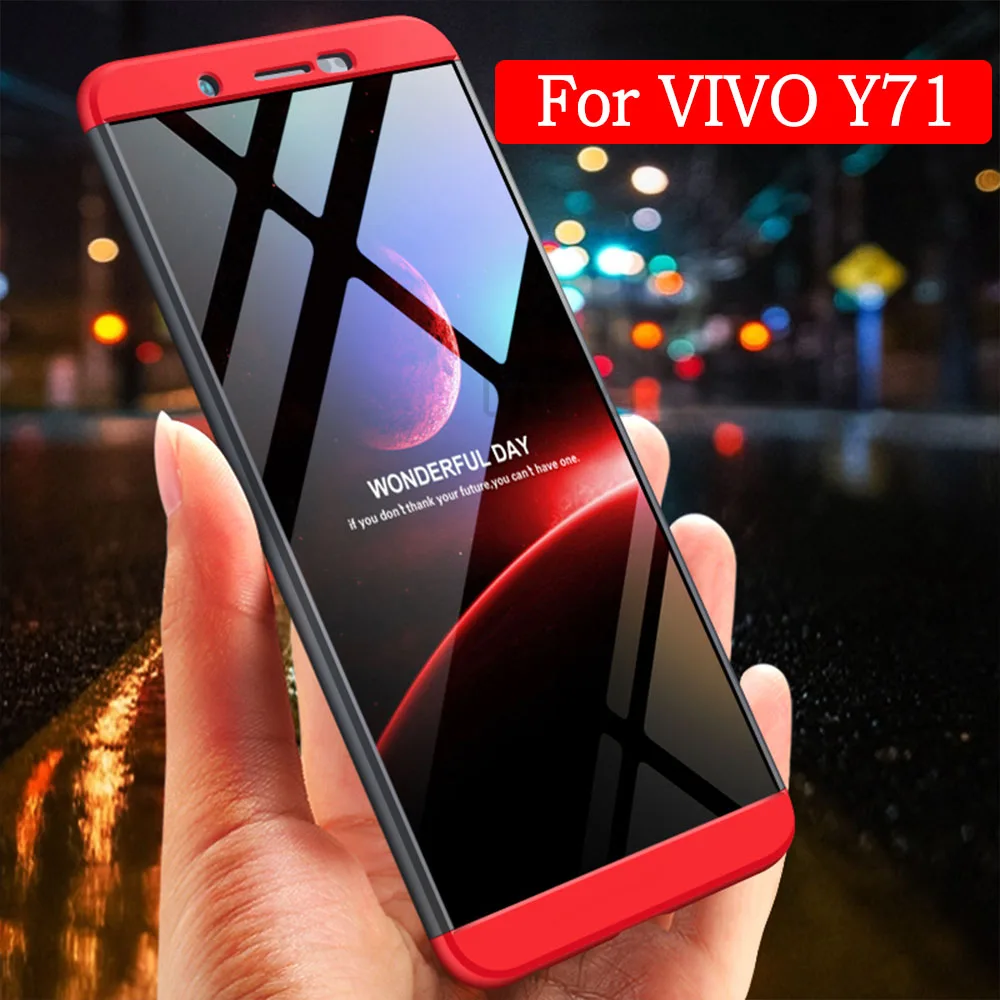 Роскошный полный защитный жесткий чехол для Vivo V9 VIVO Y71 V7 Plus vivo Y75 Y79 Y85 телефона |