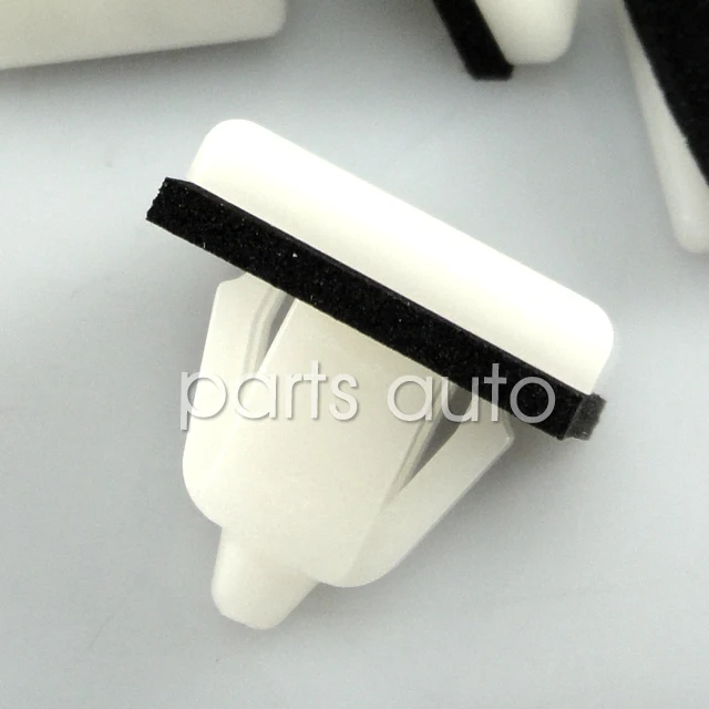 

500x Fender Rocker Moulding Nylon Nut Grommet Clip With Sealer A21066 87758-37000 Accent Sonata Kia Optima Sorrento for Hyundai