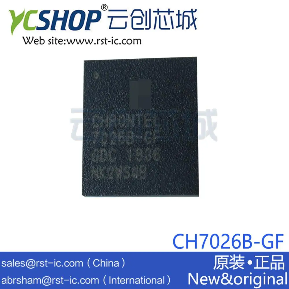 CH7026B GF 7026B BGA 80 ТВ/VGA Encoder|Калькуляторы| |