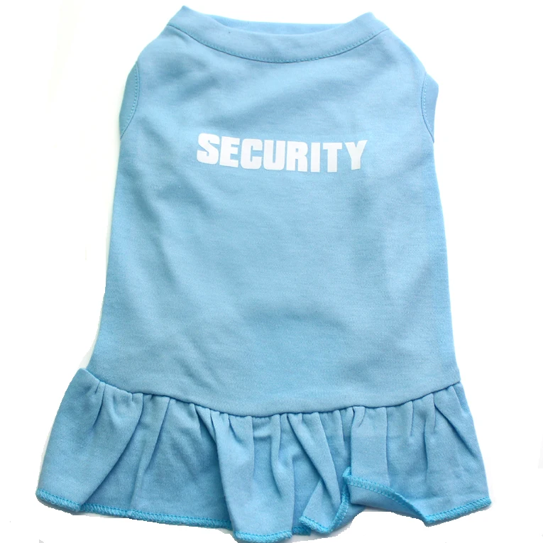 Платье для собак рубашка жилет кошек и щенков 100% хлопок летняя одежда