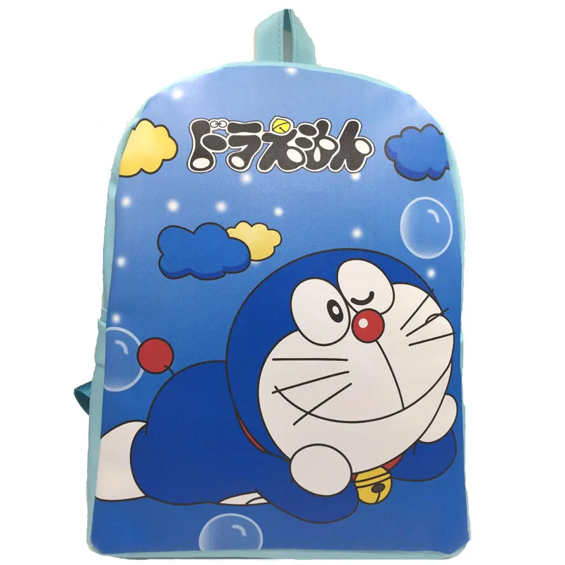 

Миниатюрная сумка Doraemon с колокольчиком, яркий рюкзак в стиле Мой сосед Тоторо с вашим именем, дорожная милая сумка на плечо с медведем Кумам...