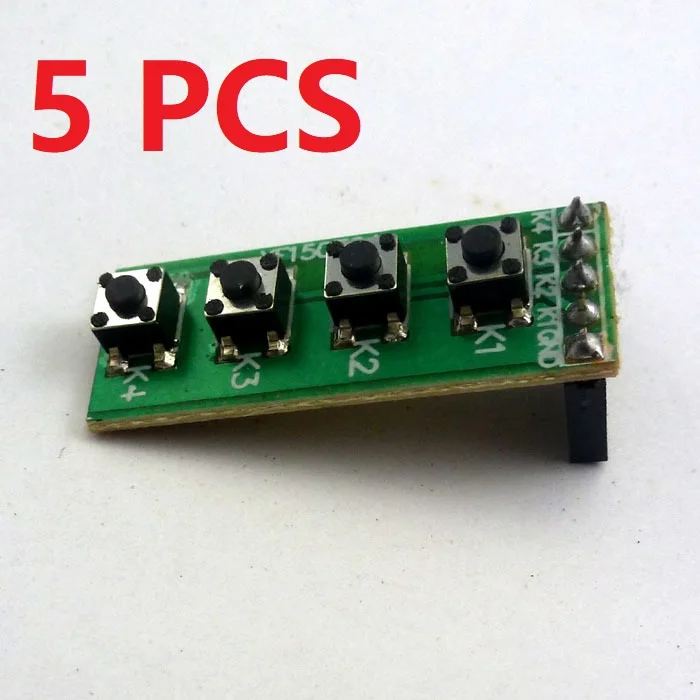 5 шт. 4 кнопочный переключатель для Arduino UNO MEGA2560 Raspberry pi PCB PLC | Обустройство дома