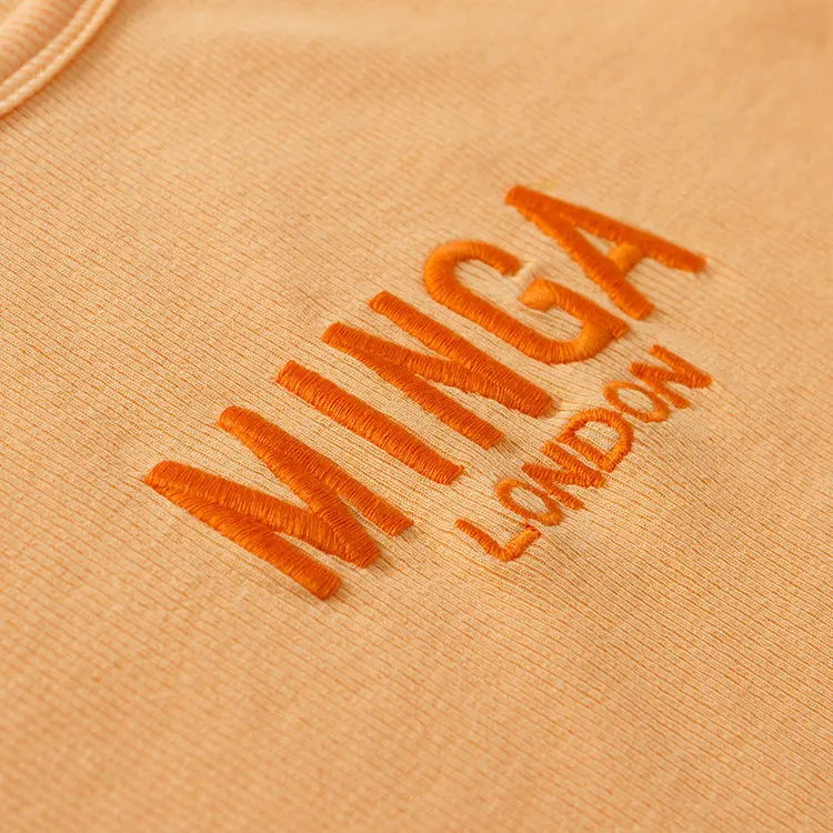 Harajuku vintage ins hot candy color purple orange white letters embroidery lace crop top tee tshirt YQ-1025