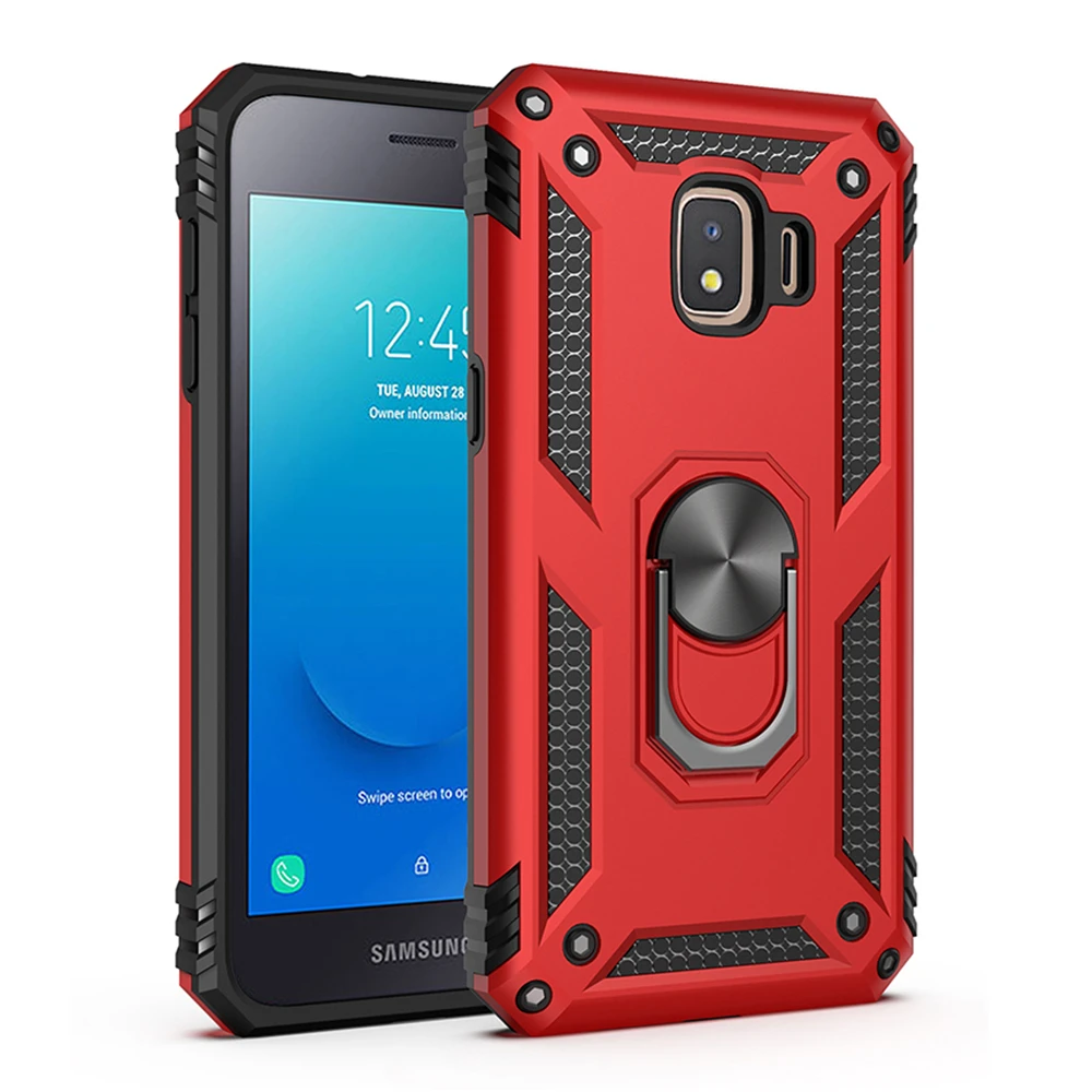 Сверхмощный автомобильный Магнитный защитный чехол для Samsung Galaxy J2 Core 2018 J4 J6 Plus J3 J7