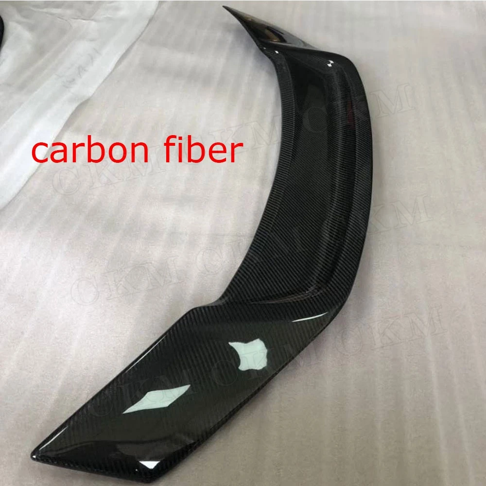 carbon fiber R style углеродное волокно/FRP задний спойлер для багажника для Volkswagen VW Passat CC Sandard 2009 - Цвет: carbon fiber