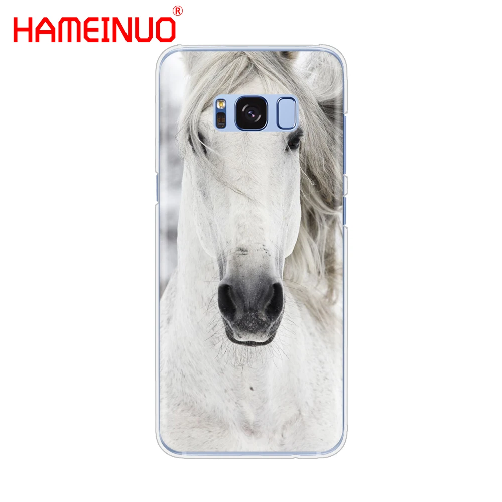 HAMEINUO Изящный чехол для сотового телефона с изображением лошади Samsung Galaxy S9 S7 edge PLUS
