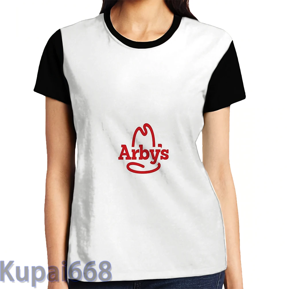 Забавная футболка с графическим принтом мужские топы футболки логотипом arbys we have
