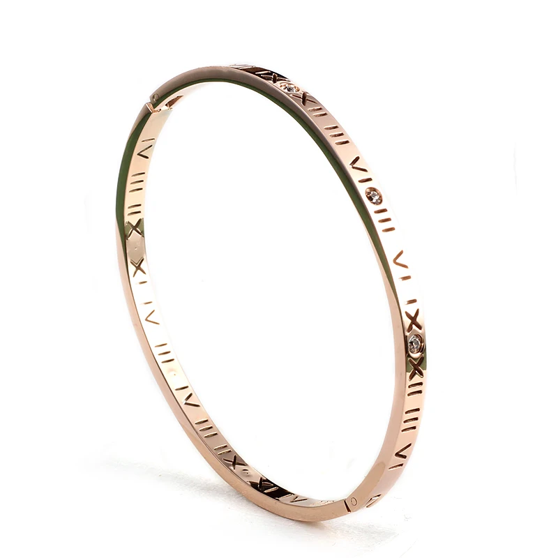 URSJEWELRY Элегантный браслет для Для женщин лучший подарок розовое золото Цвет