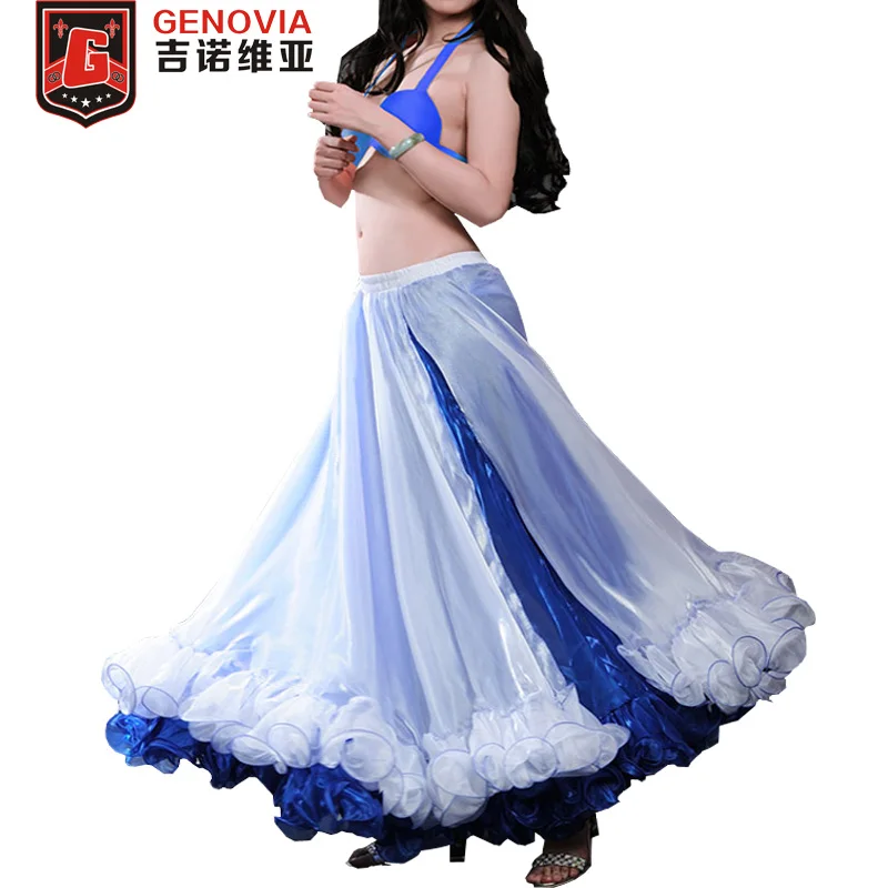 

New Arrival Chiffon Women Belly Dance Skirt Professional Belly Dance Skirt