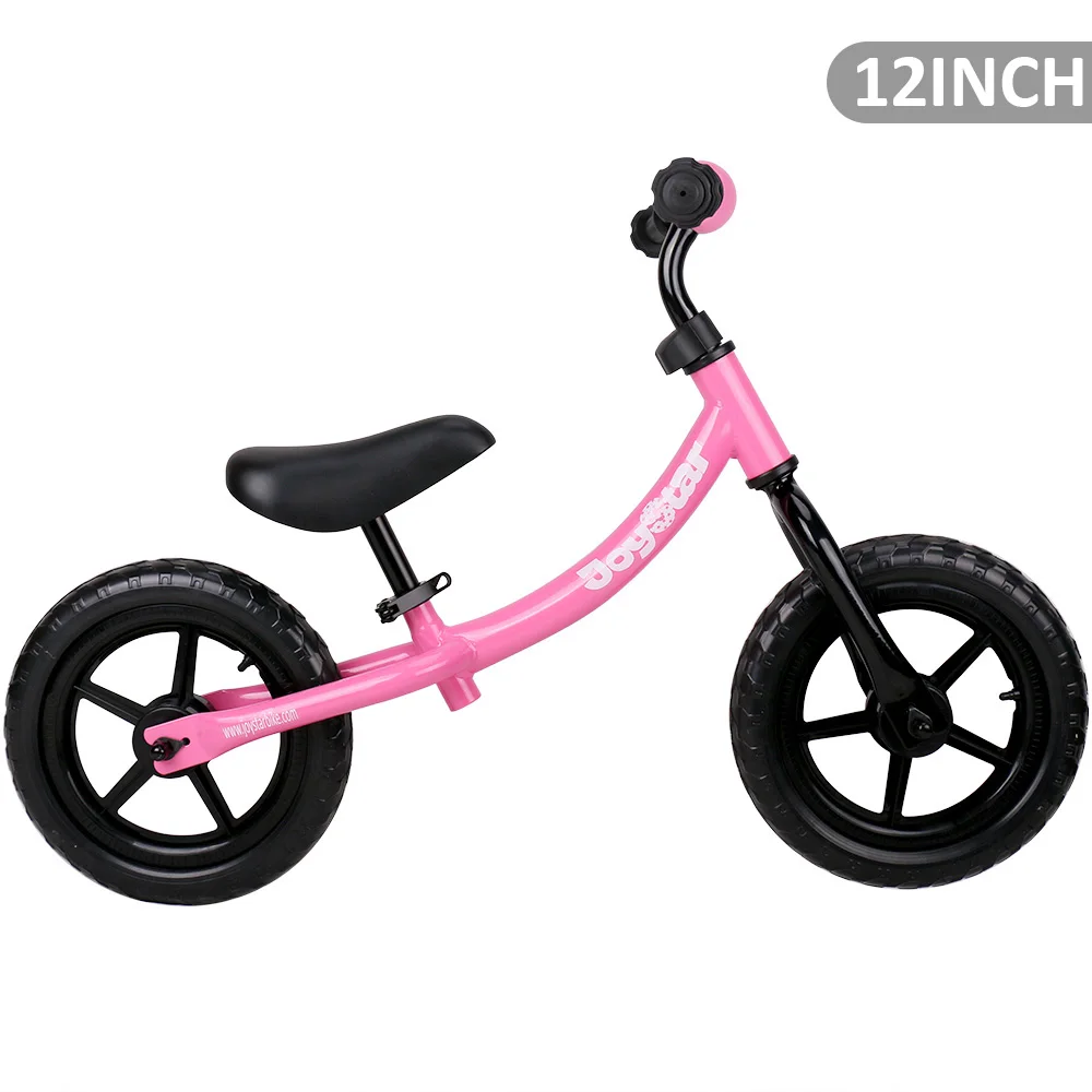 bike025pk 10 и 12 дюймов баланс велосипед Сверхлегкий Дети езда велосипед 1-3 лет дети учатся Кататься Спорт баланс велосипед игрушки для катания детский велосипед - Цвет: bike025pk