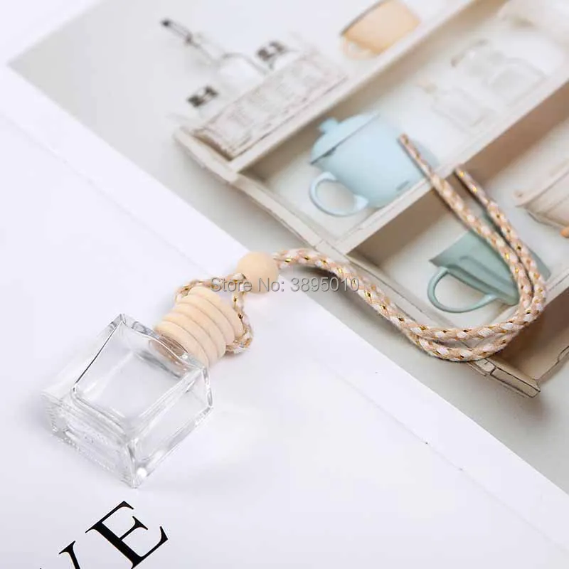 New Hot Air Freshener Car Hanging Diffuser Empty Glass Perfume Fragrance Bottle Gift F502 | Красота и здоровье