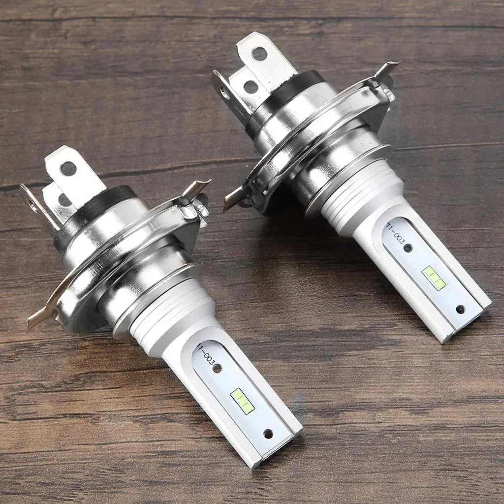 Новый H4 мотоцикл Led головной светильник Светодиодная лампа 4 Вт ± 0 5 w Csp y11 синий 8000k