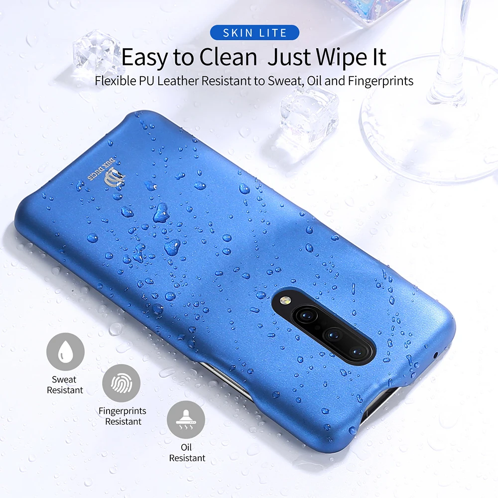 DUX DUCIS чехол из искусственной кожи для Oneplus 7 Pro Ультратонкий Мягкий телефона One plus 1