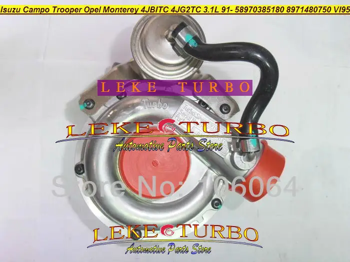 RHB5 VI95 8970385180 8970385181 ВА 180027 Турбокомпрессор для ISUZU Trooper Opel Monterey 4JB1T 4JB1TC 4JG2TC P756-TC 3.1L