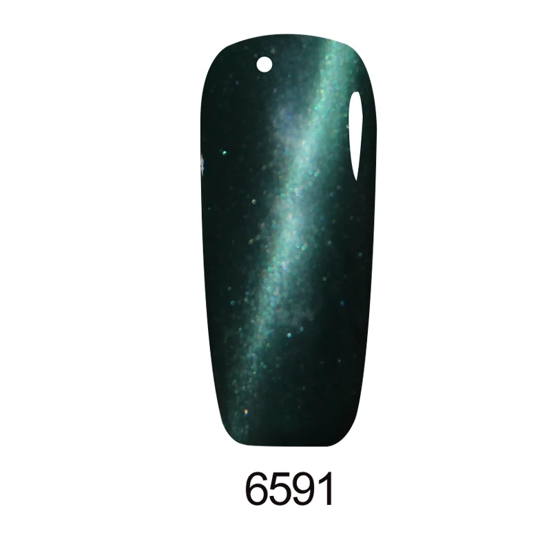6591 KADITION Gel 1Pcs Magnet 3D Cat Eye Nail Gel Polish 7ML Varnish Soak Off UV LED Long-lasting Magnet Polish Gel Lacquer Nail Art - Цвет: 6591