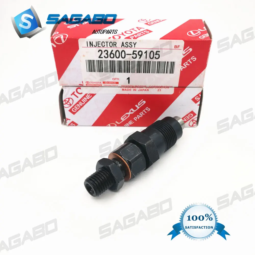 Новые инжекторы высокого качества для Toyota HILUX Hiace 3L 2L 1991 1998 23600 59105 093500