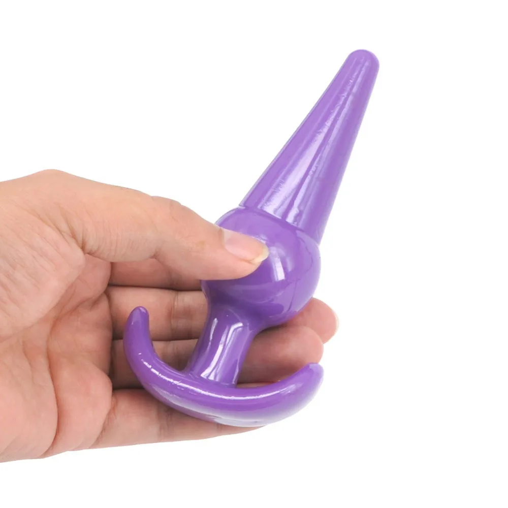 Anal Toys Soft Silicone Beads Butt Plug Jelly Real Skin Feeling Clitoris Stimulator Prostate Massager Adult Sex Products | Красота и