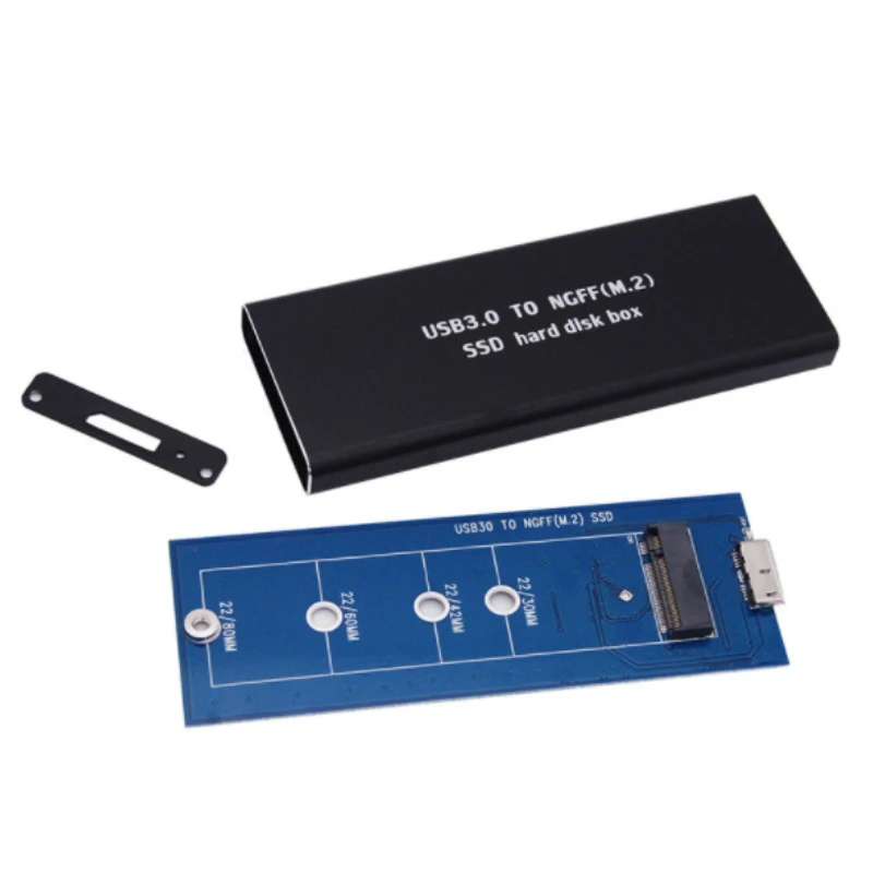 Жесткий диск SSD адаптер USB 3 0 для NGFF M.2 корпус внешнего жесткого диска SATA чехол