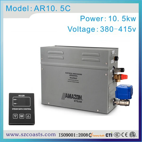 Оригинальный Amazon 10.5kw 380v влажный парогенератор для парной | Обустройство дома