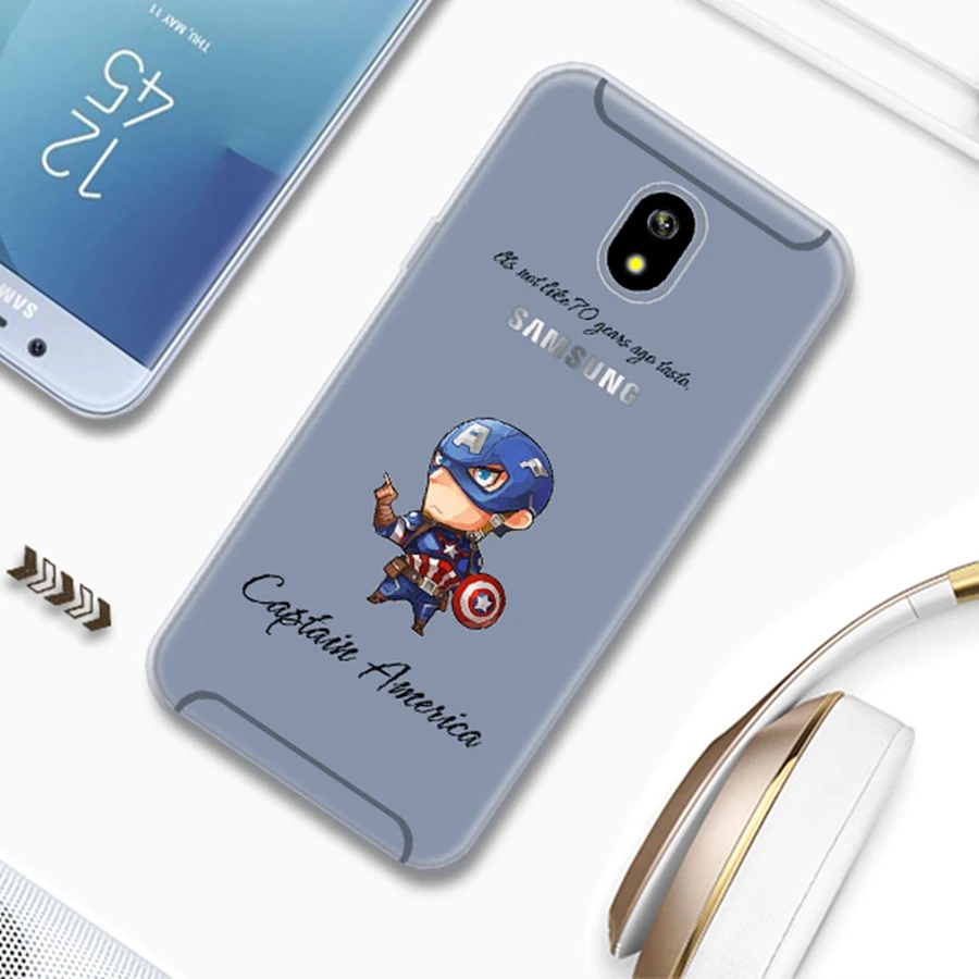 Для samsung Galaxy S9 A8 плюс силиконовый чехол мягкий прозрачный TPU человеком-пауком