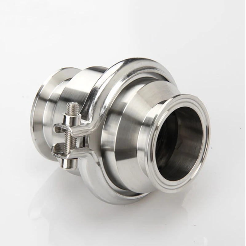 1/2 &quot 2&quot санитарный тройной зажим обратный клапан пищевой класс SS304