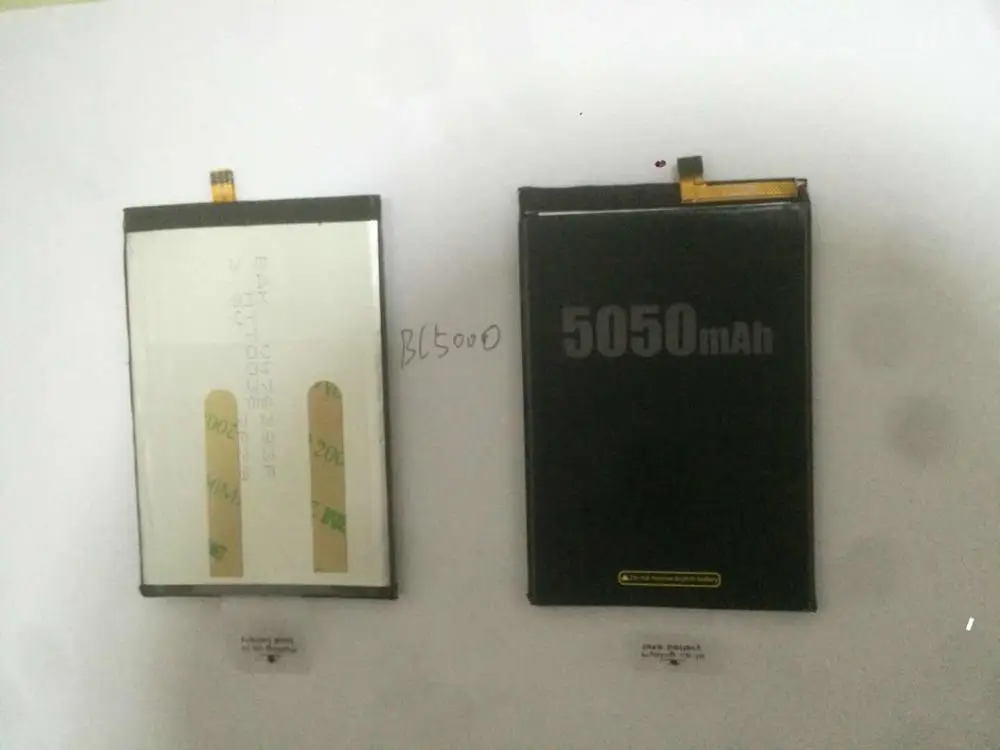 DOOGEE BL5000 аккумулятор 5050 мАч 100% Оригинальный Новый Сменный аксессуар Аккумуляторы