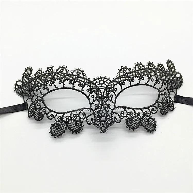 1pcs Black Sexy Lady Lace Mask Cutout Eye for Masquerade Party Fancy Dress Costume / Halloween Supplies | Дом и сад
