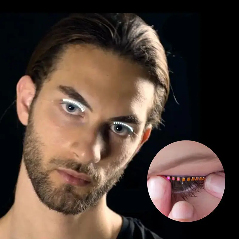 СВЕТОДИОДНЫЕ ресницы накладные модные иконки продажа пабов клубов вечевечерние