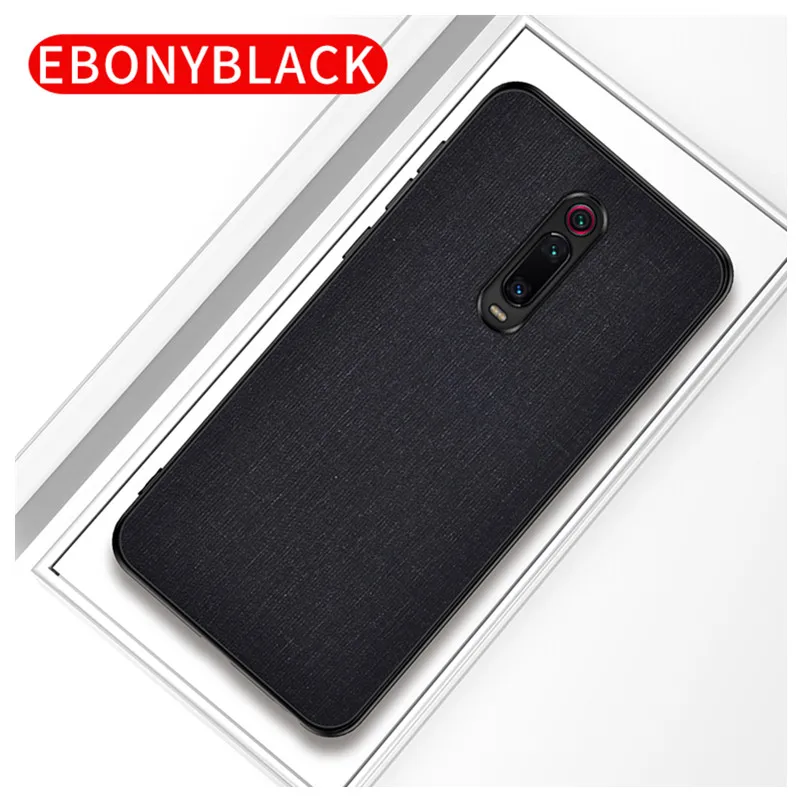 black Чехол для Xiao mi 9 T, чехол для Xiao mi Red mi K20, мягкий чехол из ТПУ ткани, защитный чехол для Red mi K20Pro mi 9T Pro mi 9 T, чехол - Цвет: black