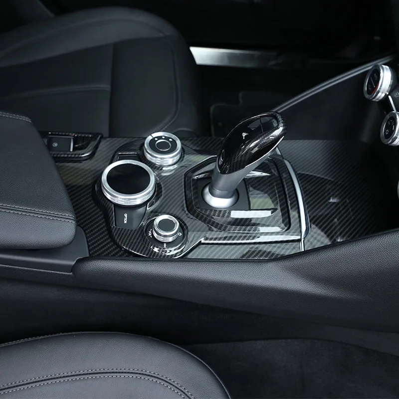 Стиль углеродного волокна для Alfa Romeo Giulia Stelvio 2016 2017 2018 2019 ABS Хромированная
