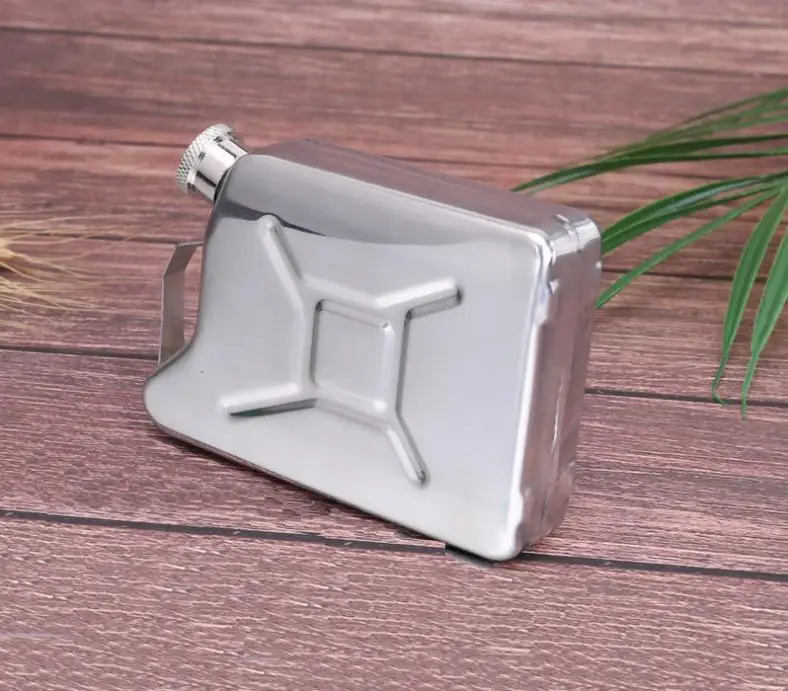 50 шт. 5 унций масло Jerrycan Jerry Can ликер фляга винный горшок из нержавеющей стали Jerrican
