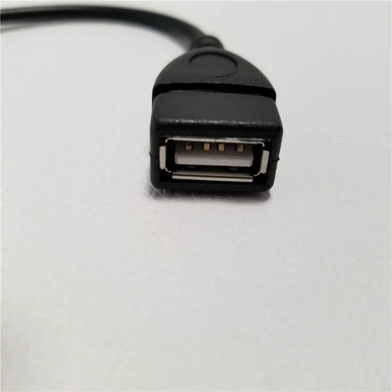 Мини USB 90 градусов с левым углом к Type A адаптер для передачи данных кабель