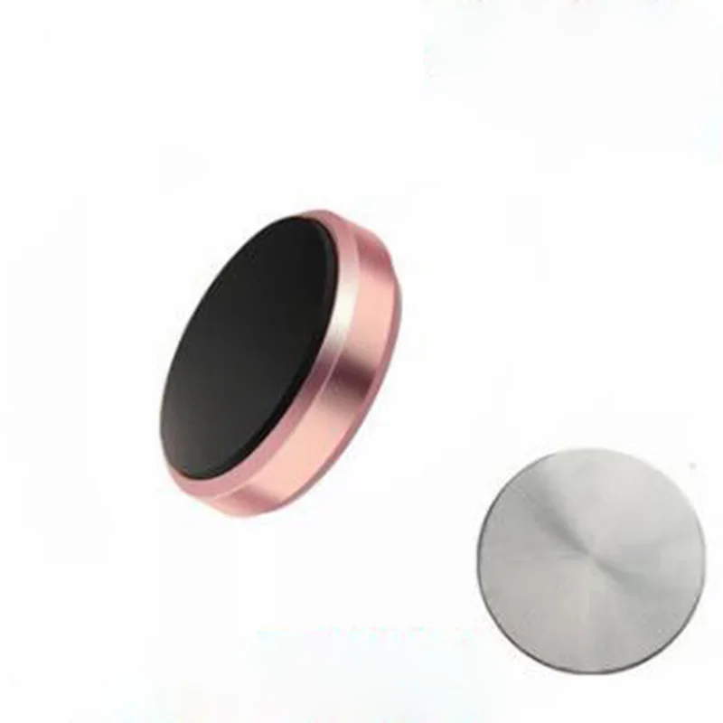 Rose gold Автомобильный держатель для мобильного телефона, Магнитная подставка для мобильного смартфона, магнитный держатель для мобильного телефона, держатель для мобильного телефона, Автомобильный gps стол на стену - Цвет: Rose gold