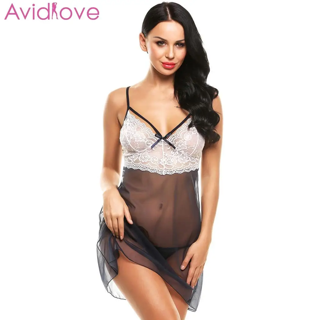 Avidlove женское сексуальное нижнее белье эротические костюмы ночная сорочка