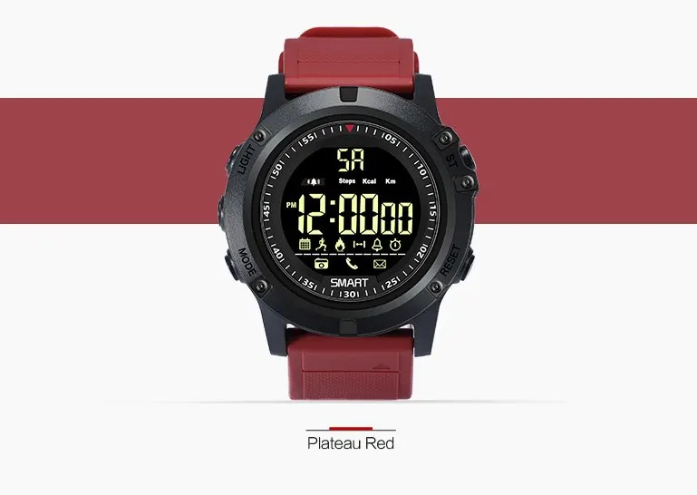 UHOOFIT DX17s спортивные часы Bluetooth Смарт-часы мужские 50 м Водонепроницаемый Шагомер напоминание о звонках умные часы для IOS Android
