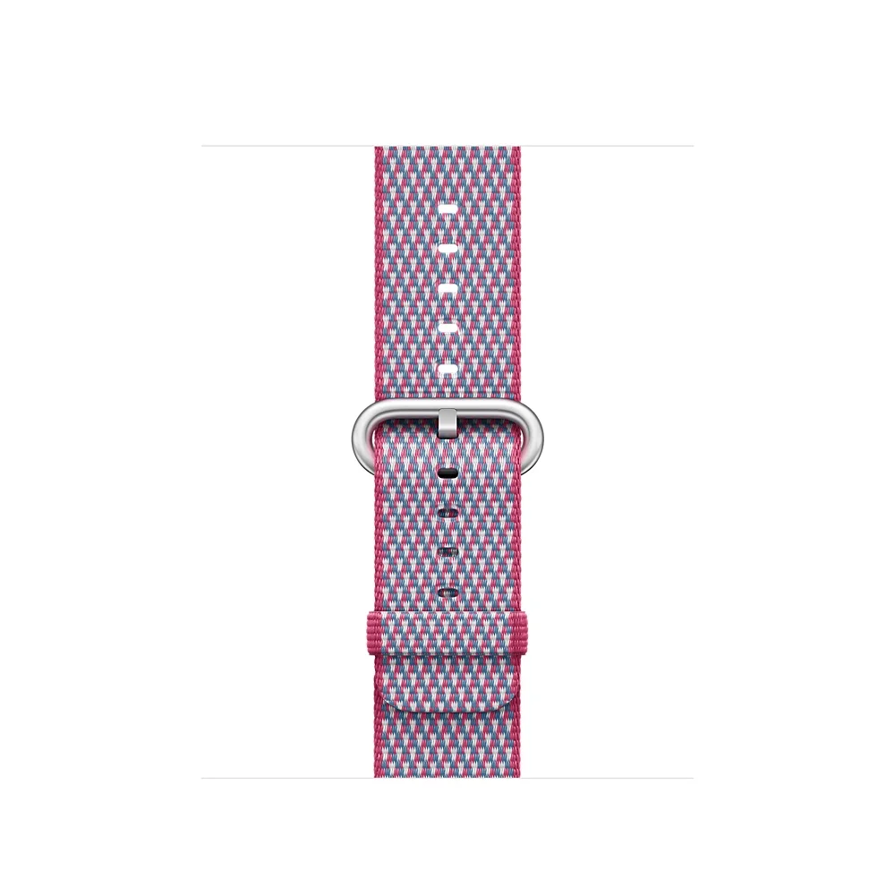 Berry Check URVOI ремешок для Apple Watch series 5 4 3 2 1 тканая нейлоновая ткань-как на ощупь ремешок для iWatch new pride edition Классическая пряжка - Цвет ремешка: Berry Check