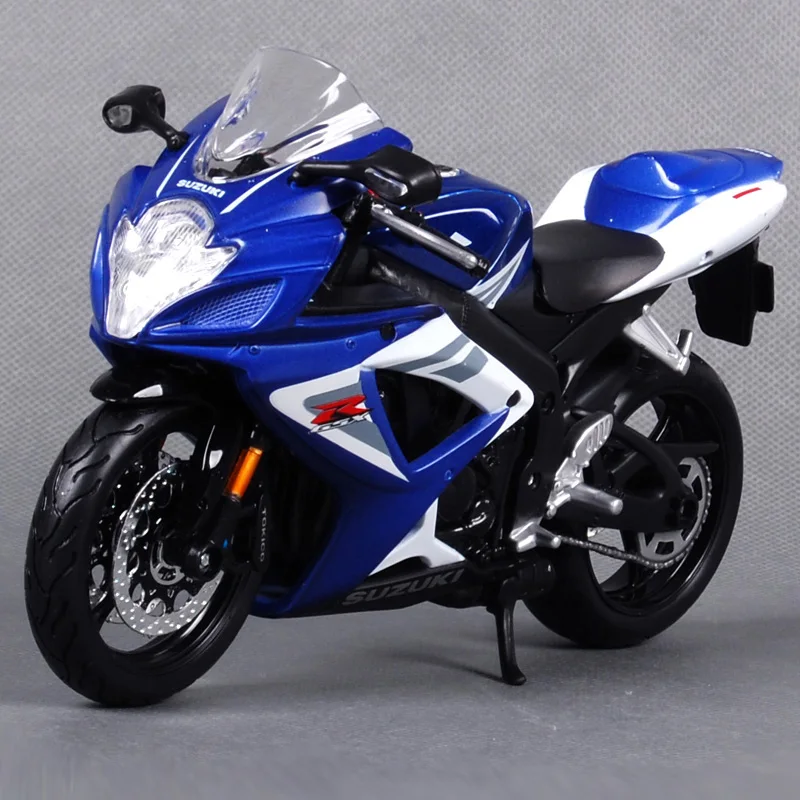 Мотоциклетная модель велосипеда Maisto 1:12 SUZUKI GSX R750 бесплатная доставка с номером