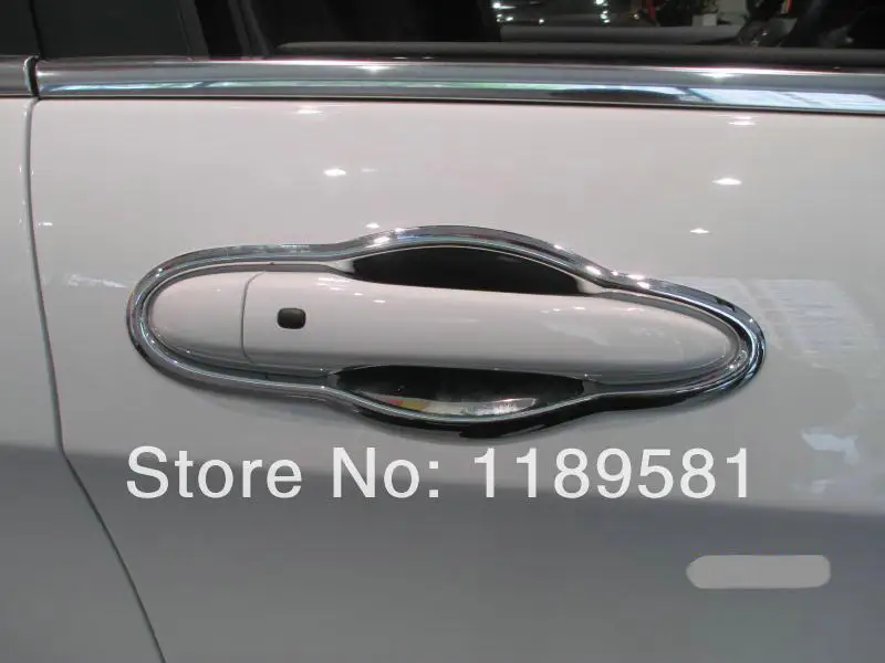 

For Jeep Cherokee Limited 2014 2015 2016 ABS Chrome Door Bowl Trim new