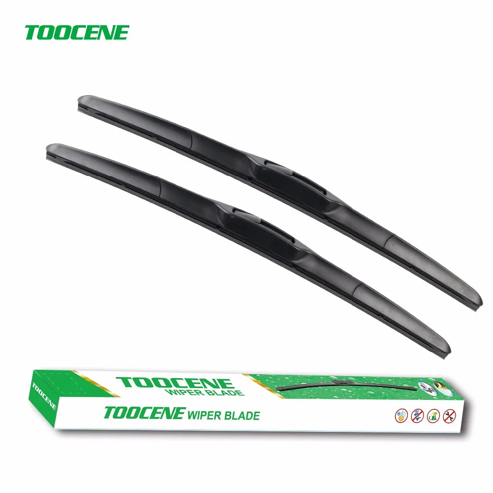 

Toocene Windshield Wiper Blades For Honda SPIRIOR (2009-2013 pair 22"+24" windscreen Natural rubber Car Accessories