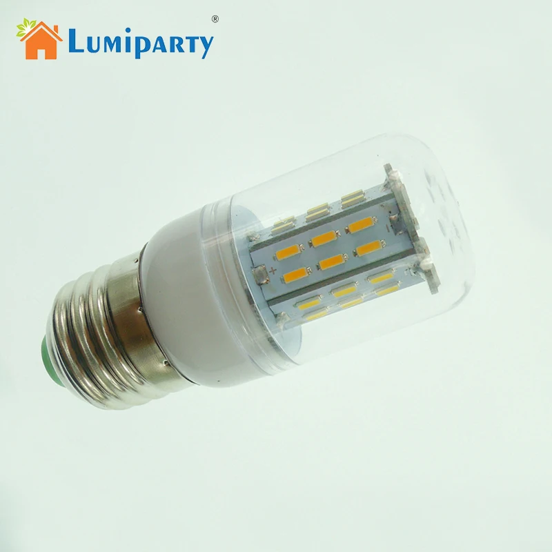 LumiParty E27 85 265V Светодиодный потолочный светильник 4014 SMD без мерцания светодиодный