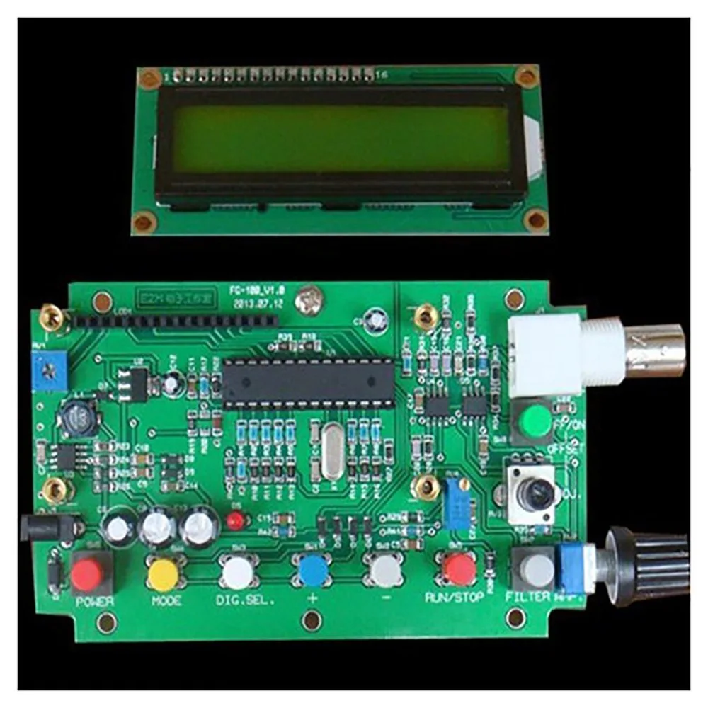 Area/Sawtooth/Triangular wave DDS Function Signal Generator Frequency Counter 1 Hz-500 kHz |
