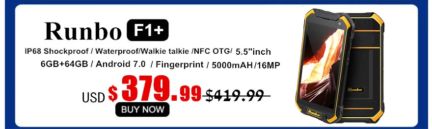 Ударопрочный смартфон Conquest S11 IP68 водонепроницаемый телефон 6GB 128GB 7000mAh PTT NFC Fringerprint OTG прочный телефон
