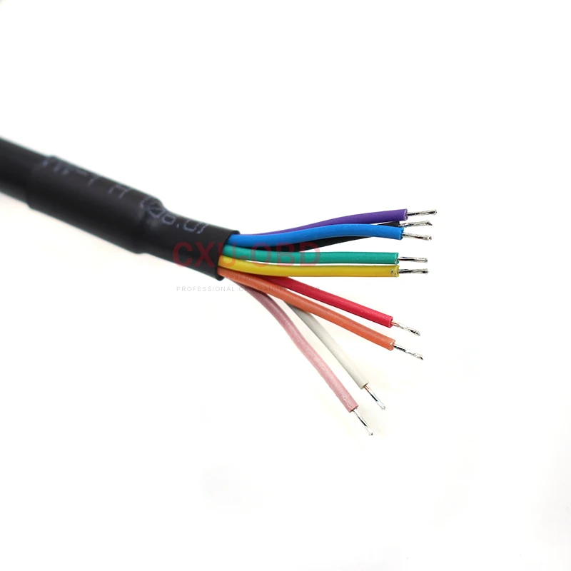 Кабель последовательного порта RS232 DB9 открытый кабель 9 контактный медный адаптер
