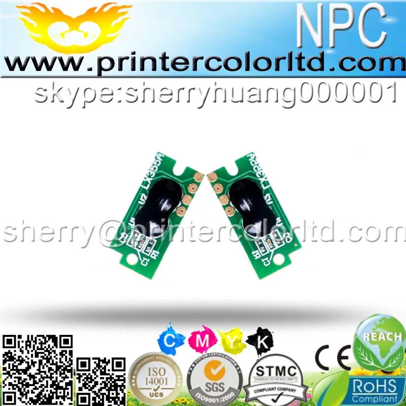 1 шт. черный лазерный чип для Xerox WorkCentre 3045 Phaser 3010 3040 тонер картридж 106R02180 106R02181 106R02182